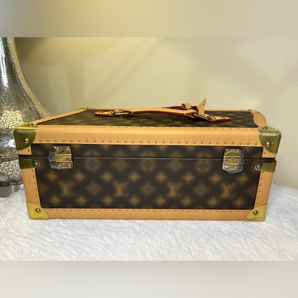 🔴🚨COLLECTORS🚨Louis Vuitton•Blurred Not Monogram Wave Coffret Trunk - Picture 5 of 14